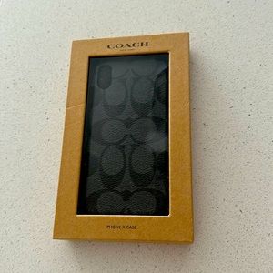 Coach iPhone X case brand new in box